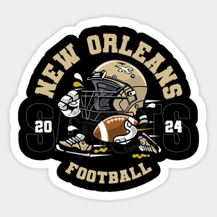 New Orleans Football Sticker